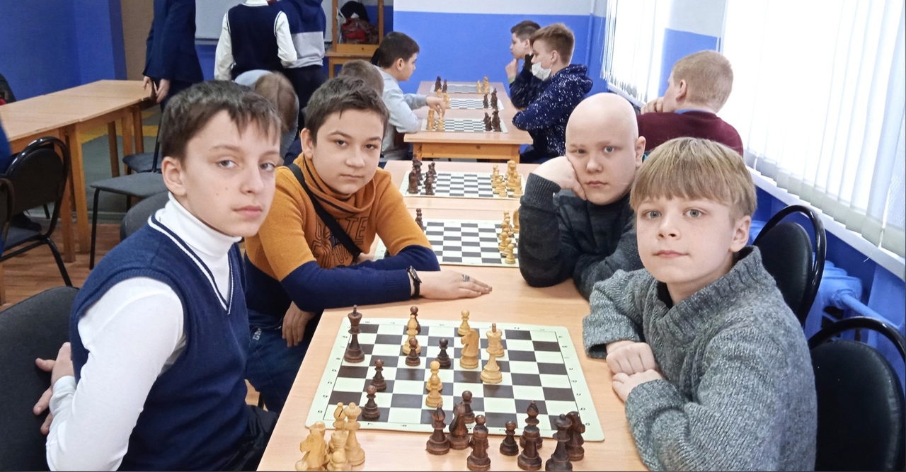 Участие команды Дворца в первенстве области по быстрым шахматам